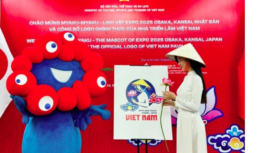 Vietnamese pavilion’s official logo at EXPO 2025 unveiled